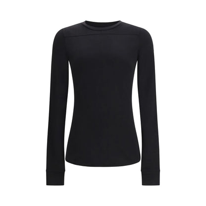 Moncler x Rick Owens Girder Black Cotton Sportswear T-Shirt