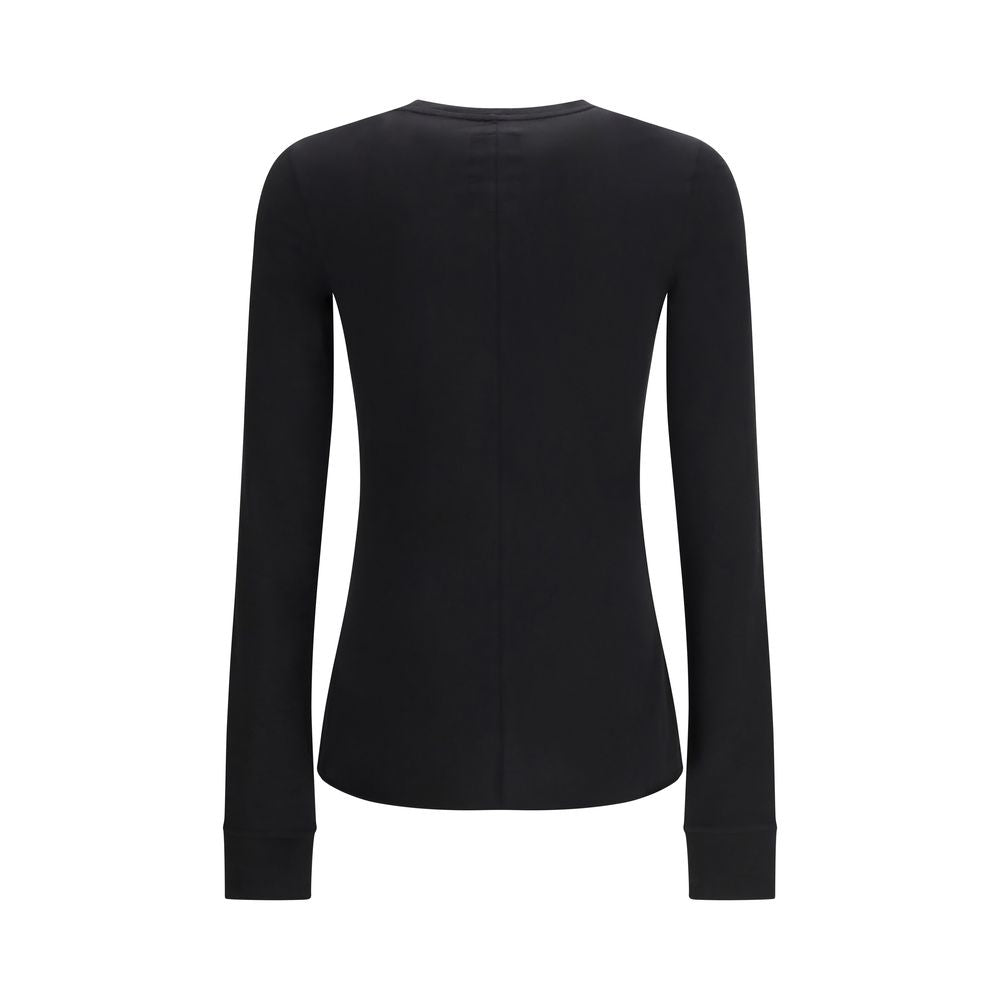 Moncler x Rick Owens Girder Black Cotton Sportswear T-Shirt