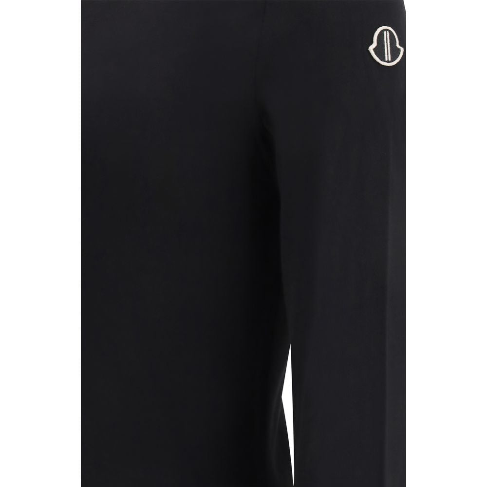 Moncler x Rick Owens Girder Black Cotton Sportswear T-Shirt