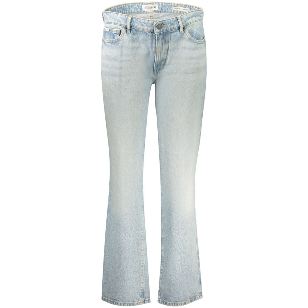 GUESS JEANS Azzurro Cotton Women Jeans