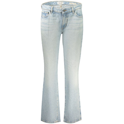 GUESS JEANS Azzurro Cotton Women Jeans