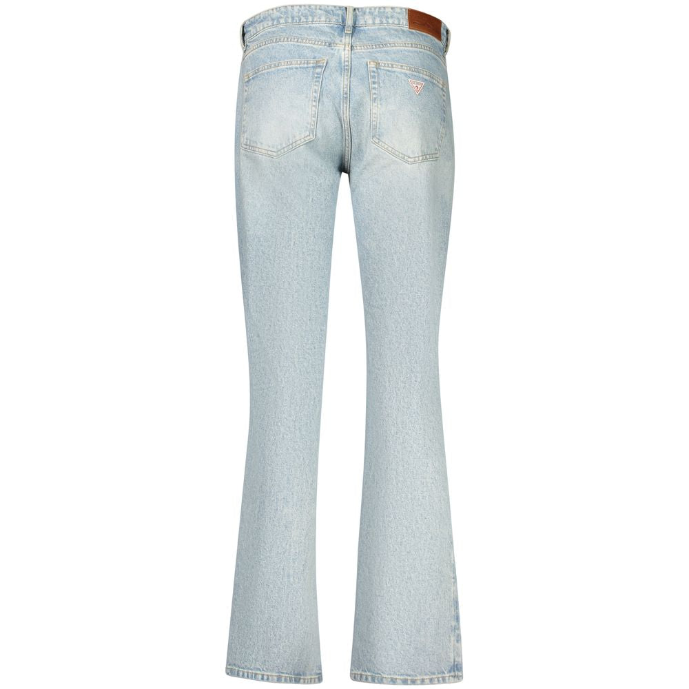 GUESS JEANS Azzurro Cotton Women Jeans