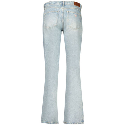 GUESS JEANS Azzurro Cotton Women Jeans