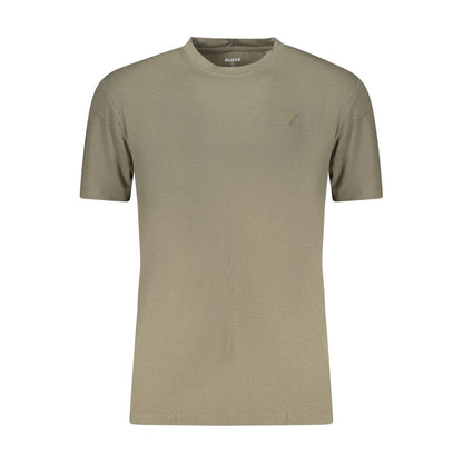 GUESS JEANS Verde Cotton Men T-Shirt
