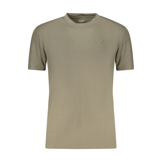 GUESS JEANS Verde Cotton Men T-Shirt