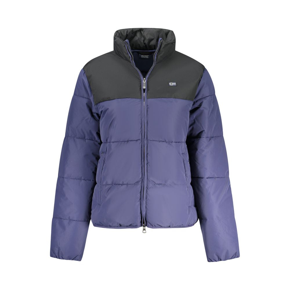 Norway 1963 Blu Polyester Women's Jacket