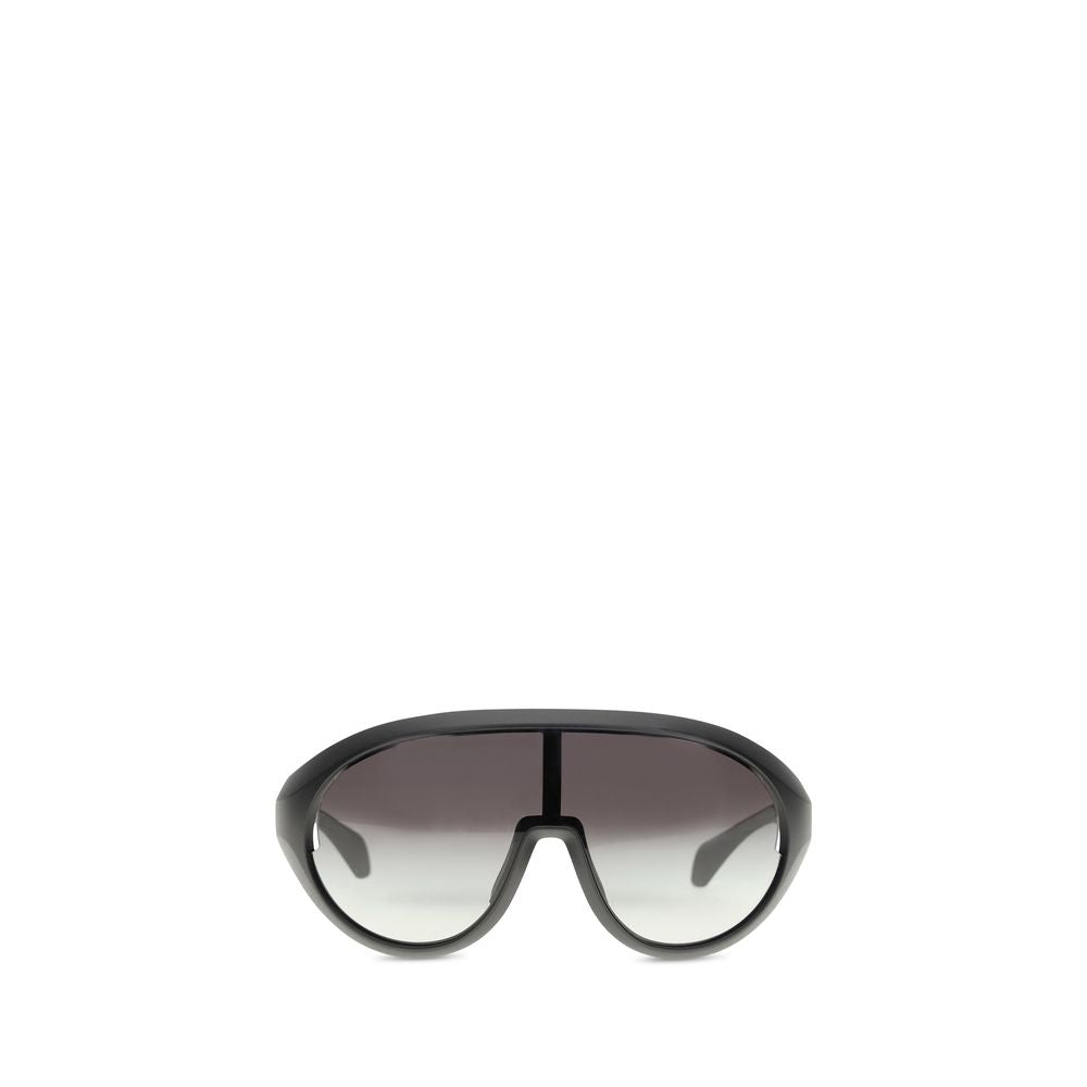 Moncler x Rick Owens Black Mask Sunglasses