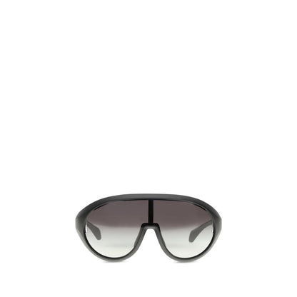 Moncler x Rick Owens Black Mask Sunglasses