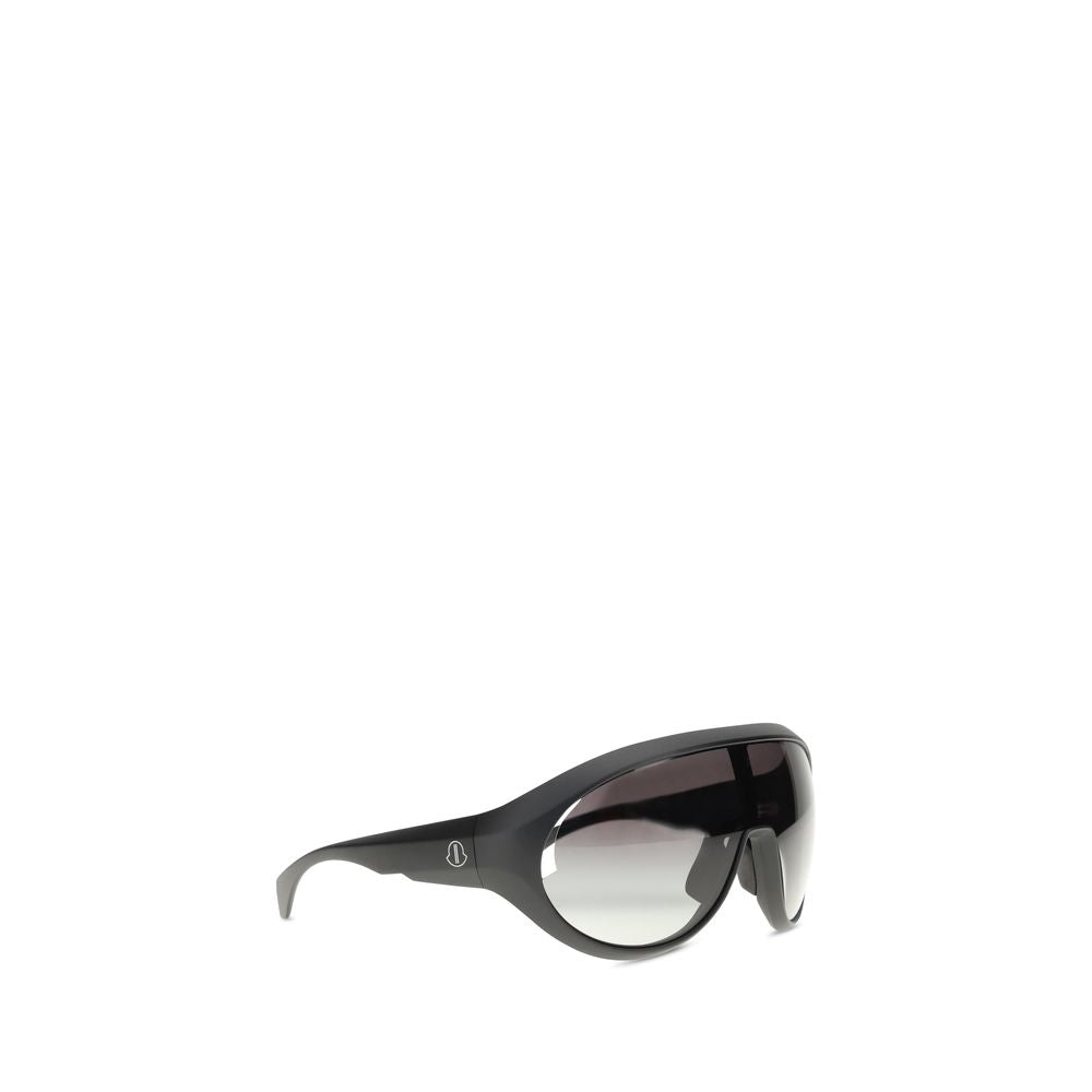Moncler x Rick Owens Black Mask Sunglasses