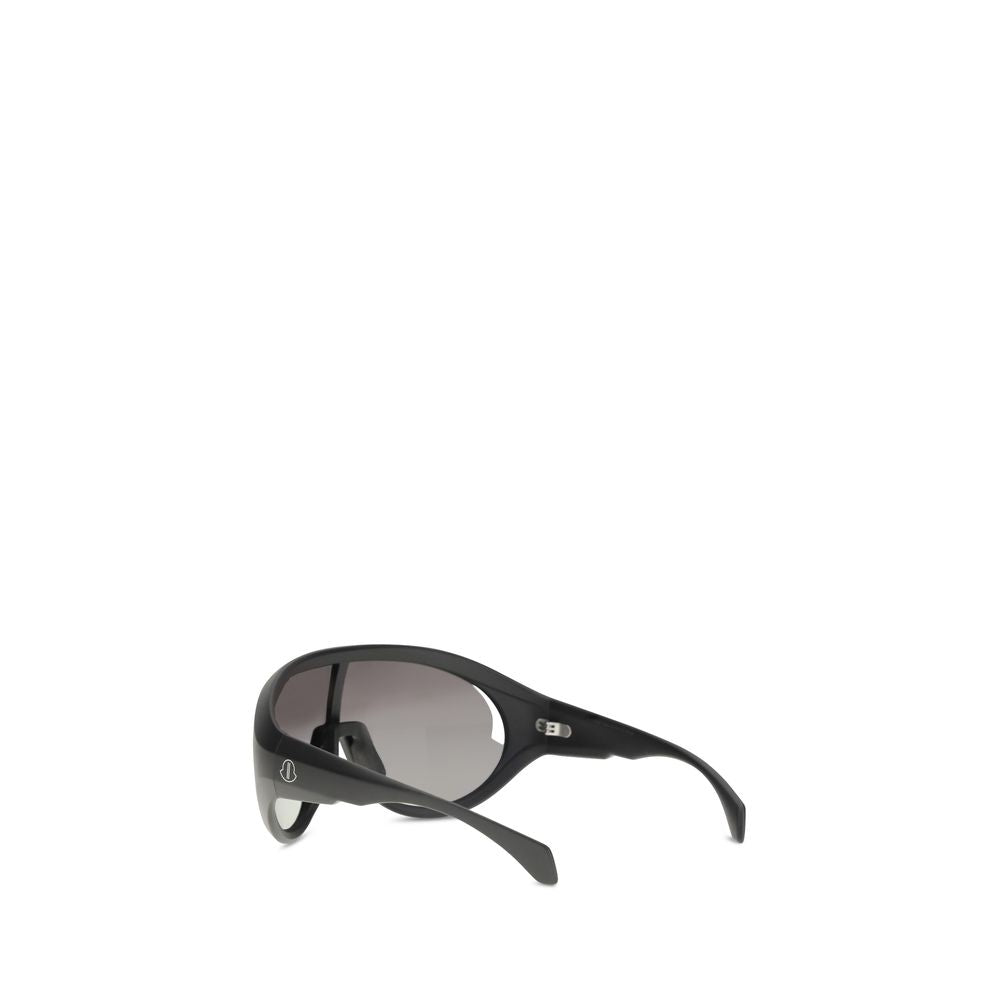Moncler x Rick Owens Black Mask Sunglasses