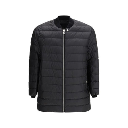Moncler x Rick Owens Black Goose Down Bomber Flight Jacket