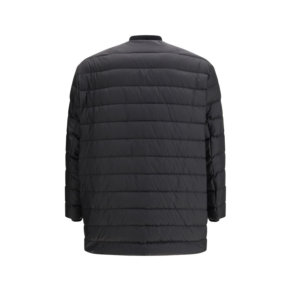 Moncler x Rick Owens Black Goose Down Bomber Flight Jacket