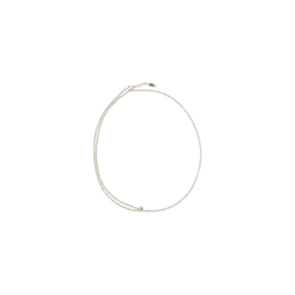 Brunello Cucinelli Double-Wrap Gold Metal Necklace