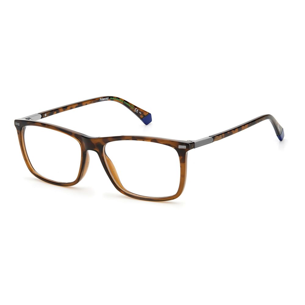 Polaroid Brown Polyamide Glasses (Frames) - Stylish and Durable Eyewear