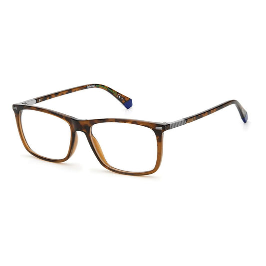 Polaroid Brown Polyamide Glasses (Frames) - Stylish and Durable Eyewear