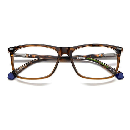 Polaroid Brown Polyamide Glasses (Frames) - Stylish and Durable Eyewear