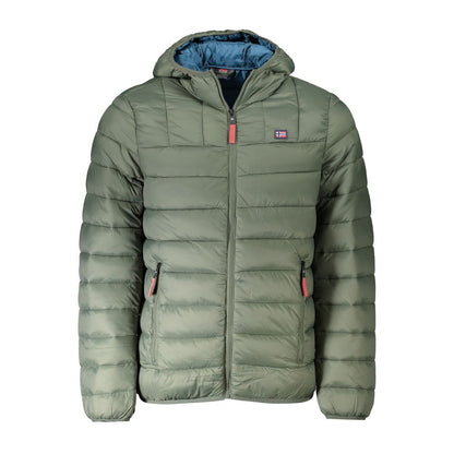 Norway 1963 Green Padded Hooded Jacket