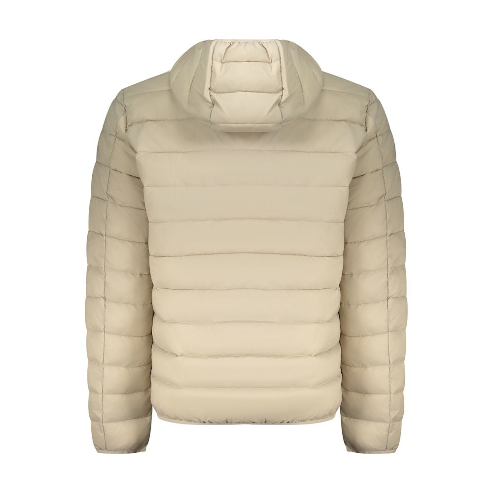 Norway 1963 Beige Hooded Puffer Jacket