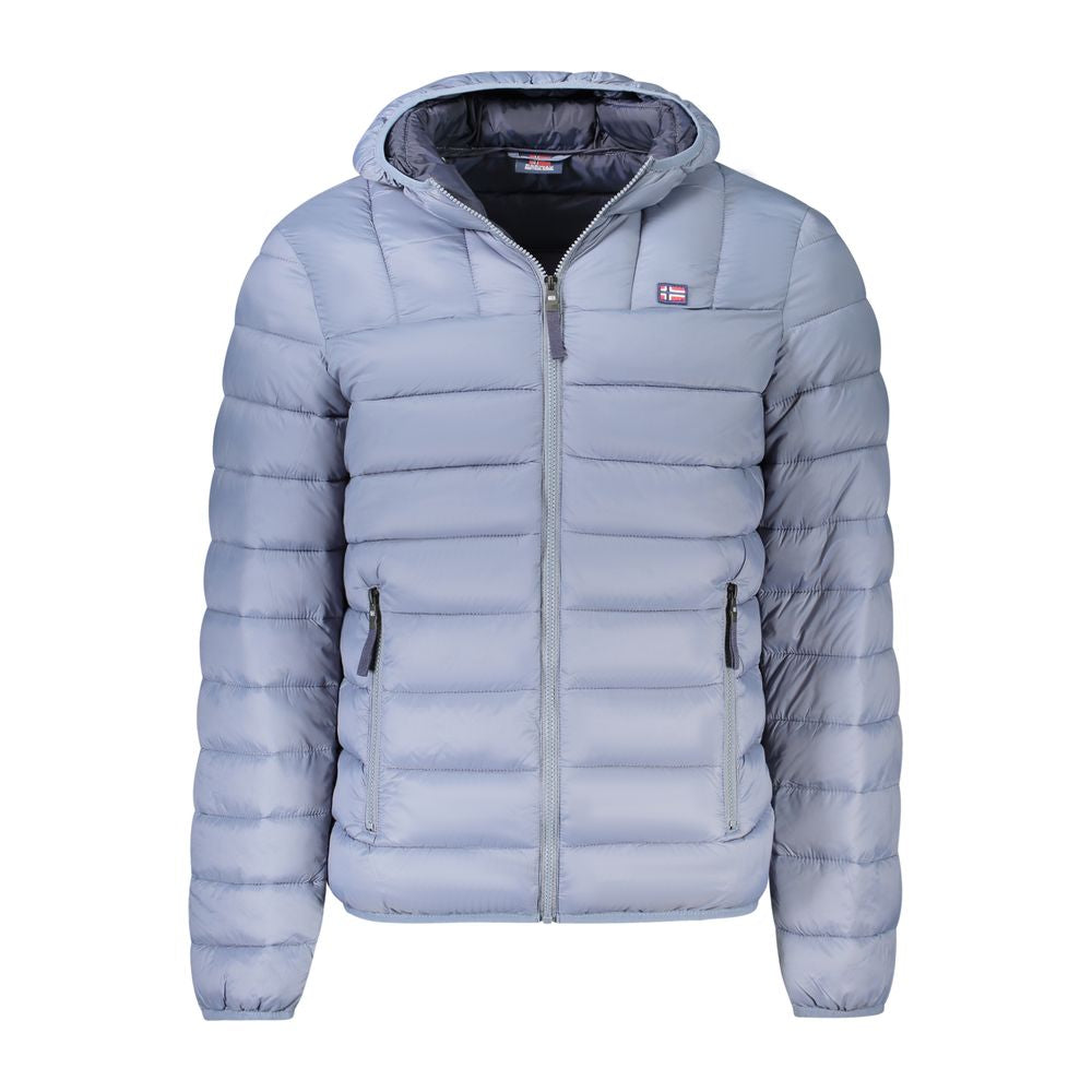 Norway 1963 Gray Polyamide Men's Jacket
