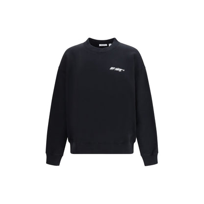 Off-White Black Cotton Skate Logo Sweatshirt