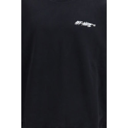 Off-White Black Cotton Skate Logo Sweatshirt