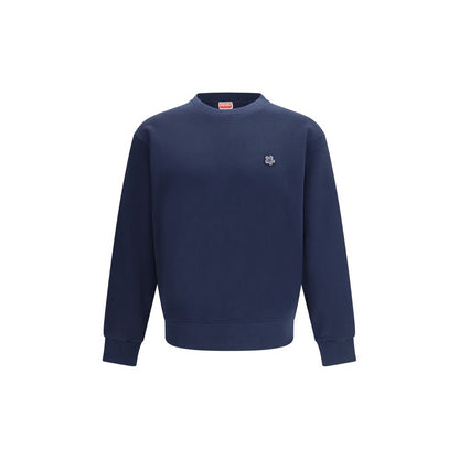Kenzo Boke Flower Blue Cotton Sweatshirt