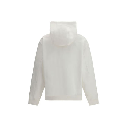 Casablanca White Cotton Sweatshirt - Innocence Triangle Hoodie