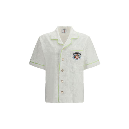 Casablanca White Denim Shirt