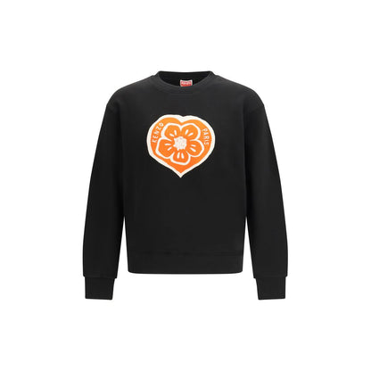 Kenzo Black Cotton Sweatshirt - Boke Heart Classic