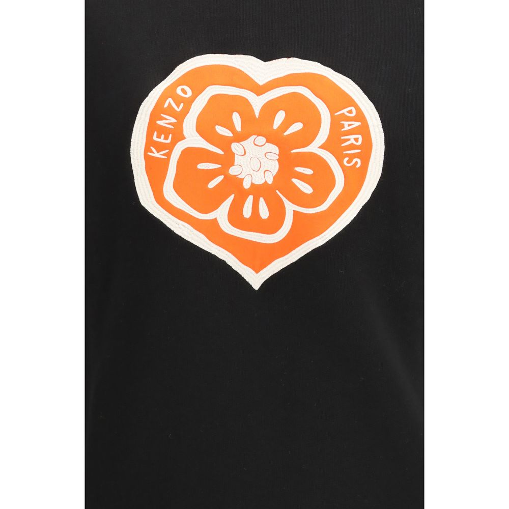 Kenzo Black Cotton Sweatshirt - Boke Heart Classic