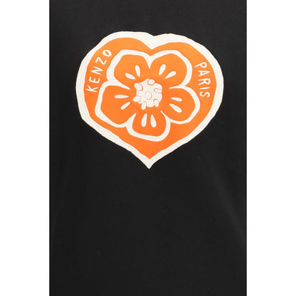 Kenzo Black Cotton Sweatshirt - Boke Heart Classic