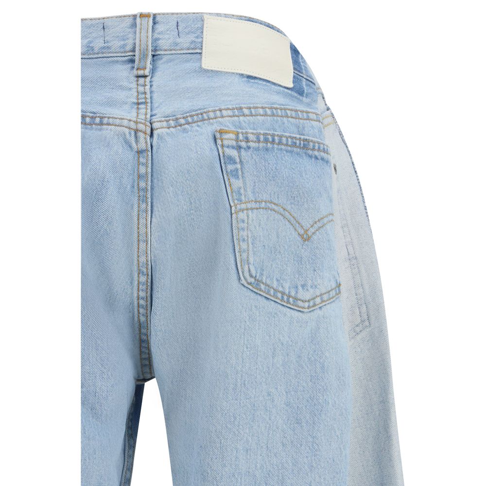 E.L.V. DENIM Blue Cotton Maya Denim Jeans