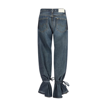E.L.V. DENIM Gray Cotton Balloon Fit Ridley Jeans