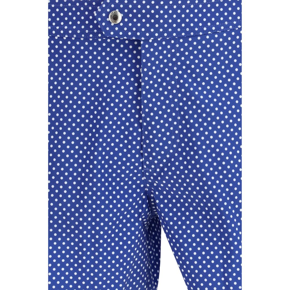 Tom Ford Blue Polka Dot Shorts