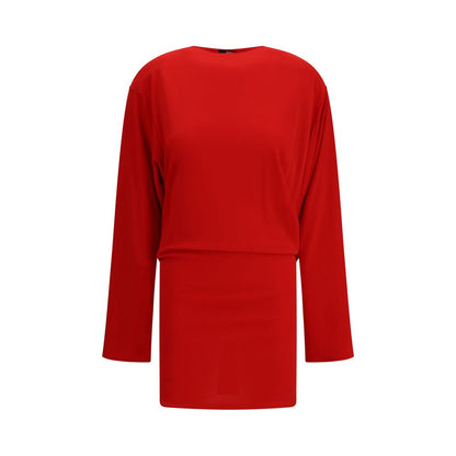 Jacquemus Red La Robe Mistral Mini Dress