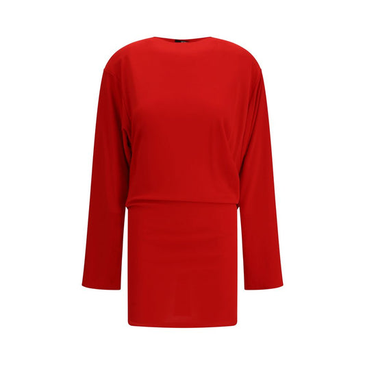 Jacquemus Red La Robe Mistral Mini Dress