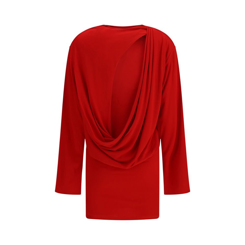 Jacquemus Red La Robe Mistral Mini Dress