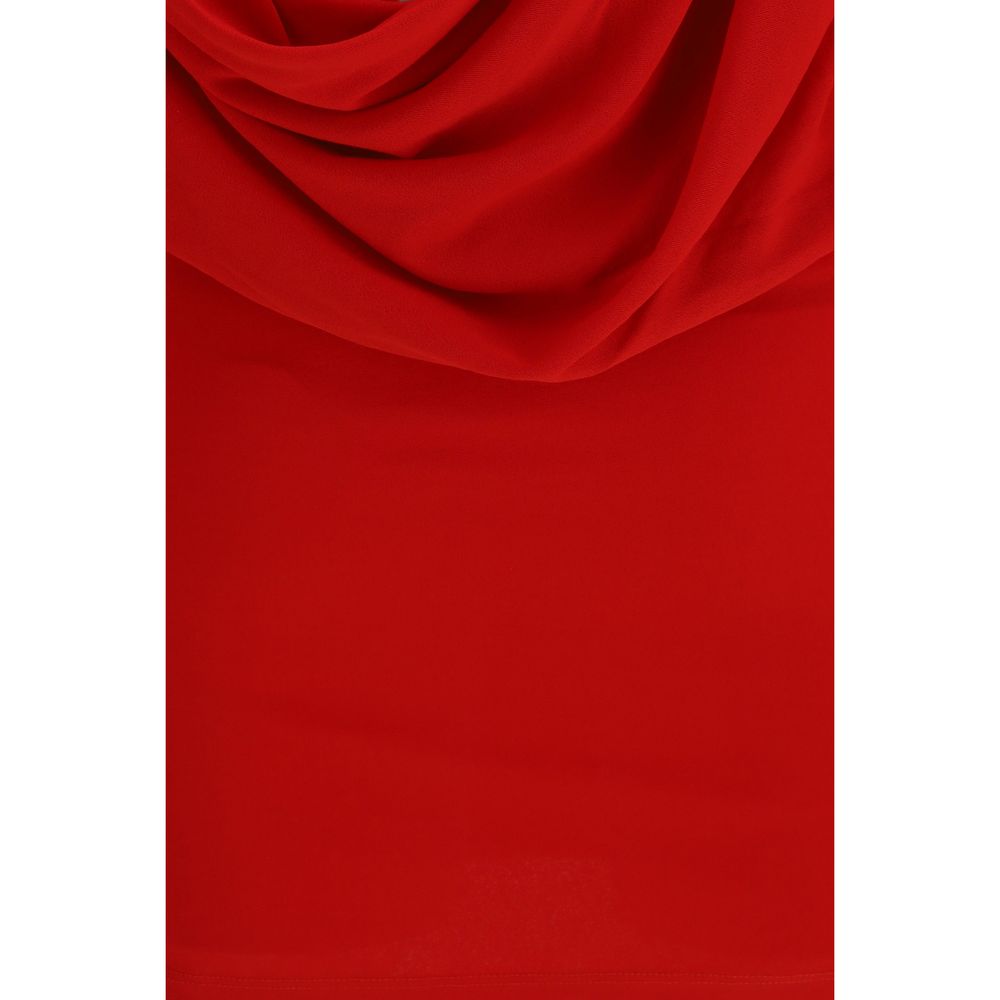 Jacquemus Red La Robe Mistral Mini Dress