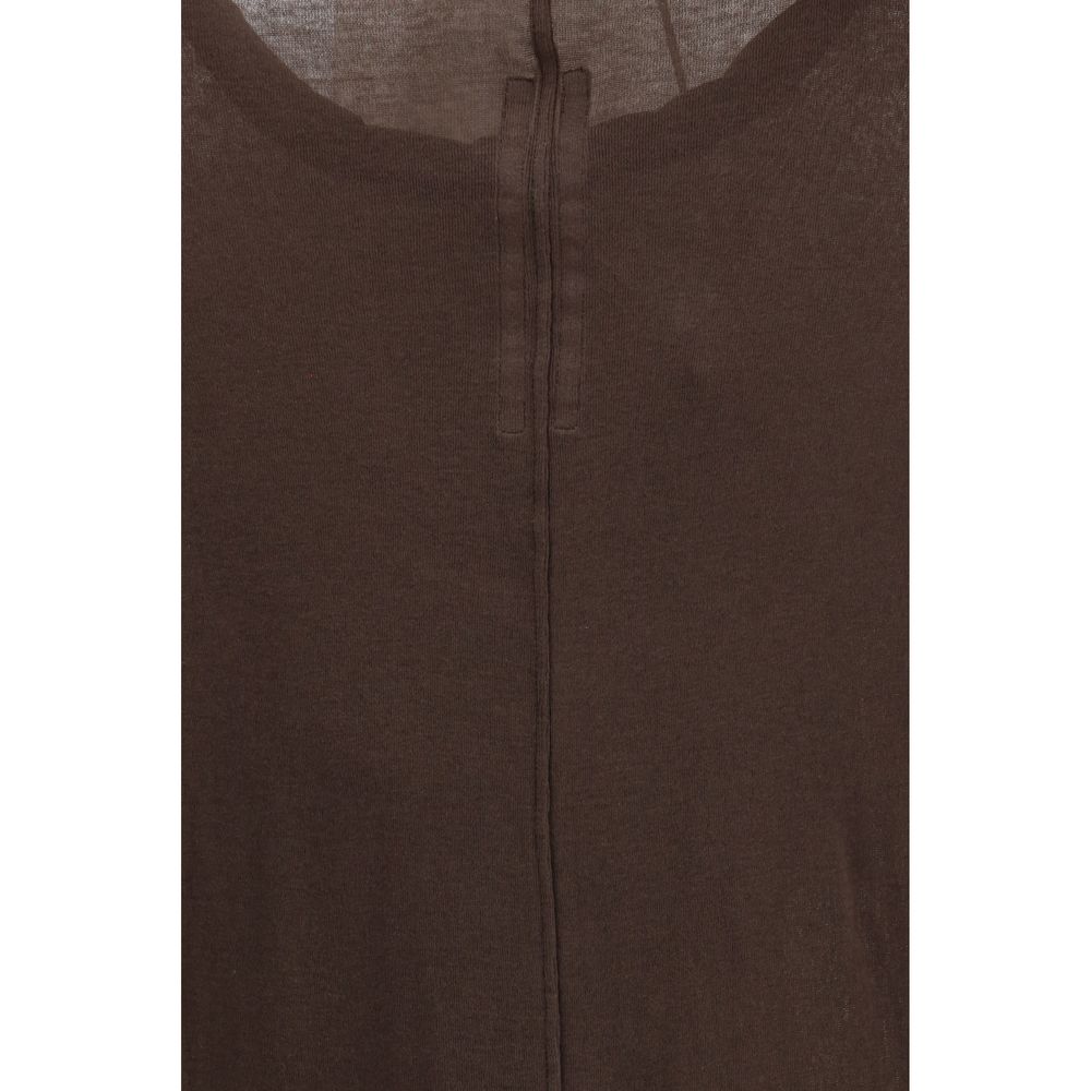 Rick Owens Brown Cotton Sportswear Long-Sleeved T-Shirt