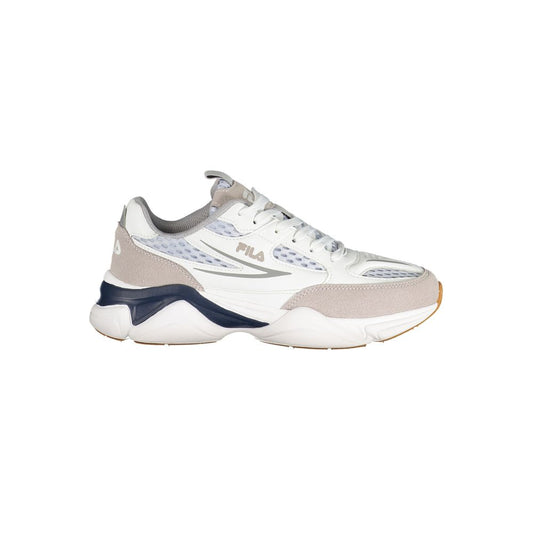 Fila White Polyurethane Women's Sneaker - Bold Style Meets Performance