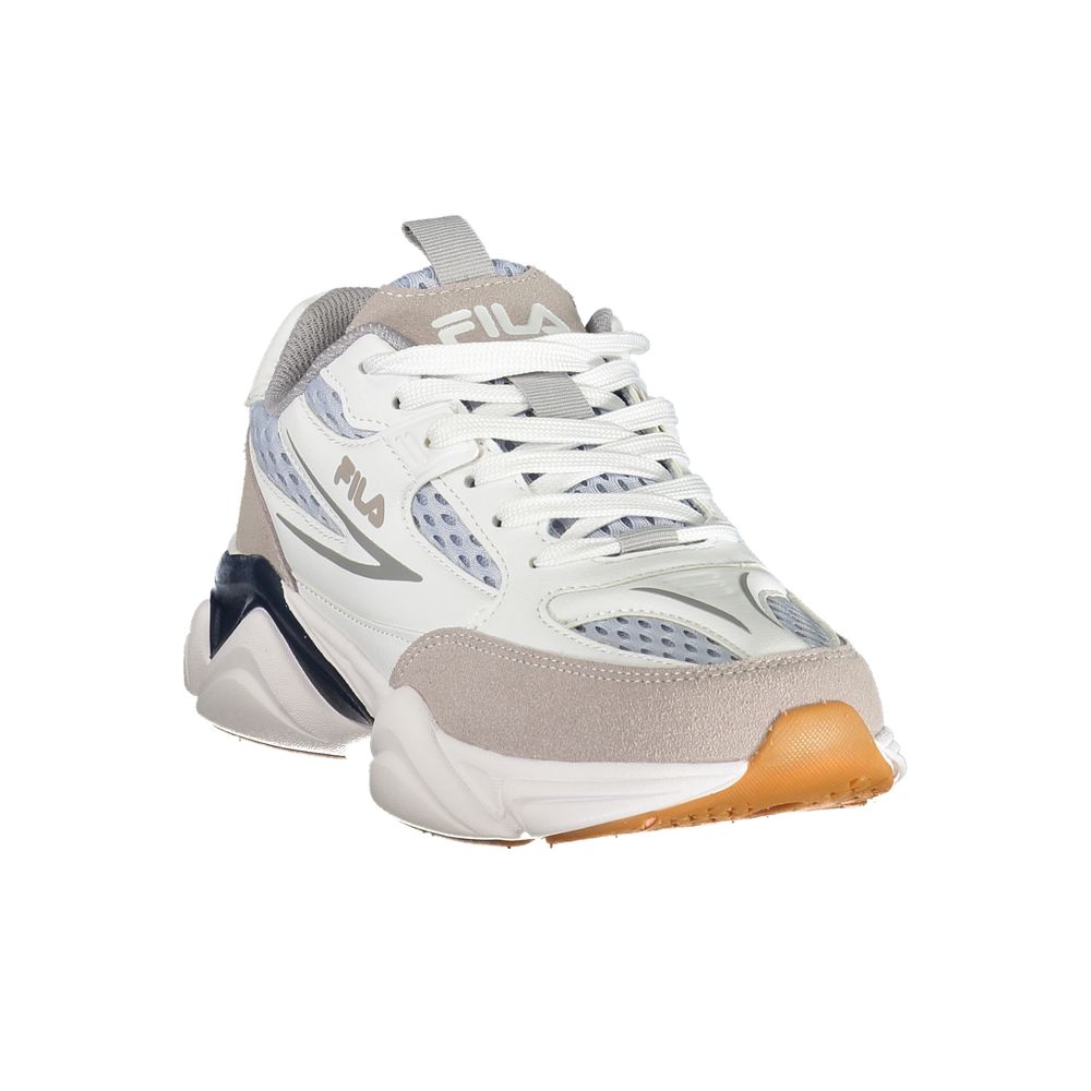 Fila White Polyurethane Women's Sneaker - Bold Style Meets Performance