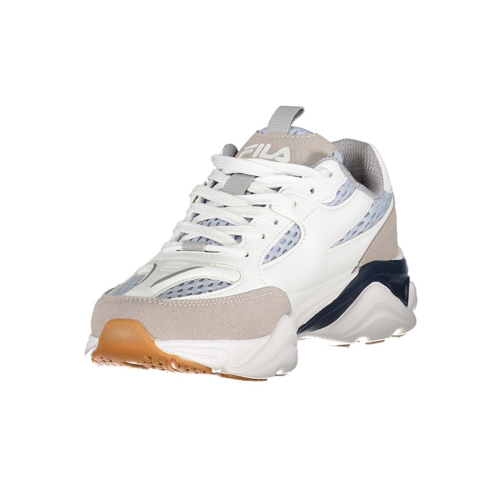 Fila White Polyurethane Women's Sneaker - Bold Style Meets Performance