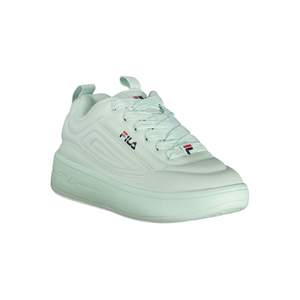Fila Blue Polyester Athletic Sneakers - Soothing Sea