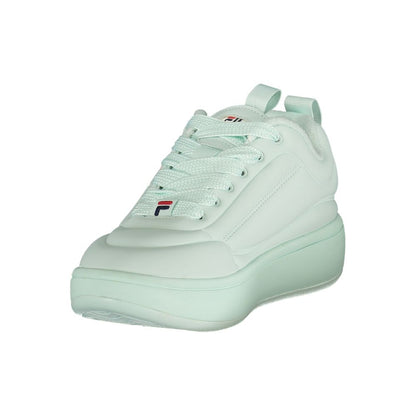 Fila Blue Polyester Athletic Sneakers - Soothing Sea