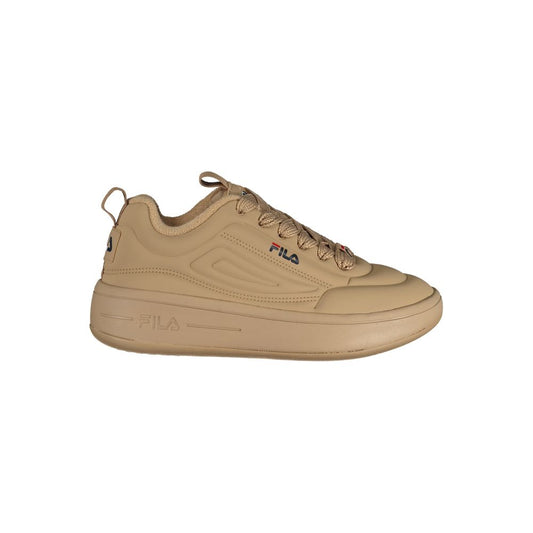 Fila Brown Polyester Athletic Sneakers - Performance Meets Style
