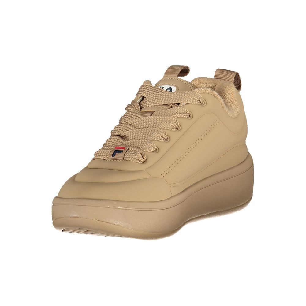 Fila Brown Polyester Athletic Sneakers - Performance Meets Style