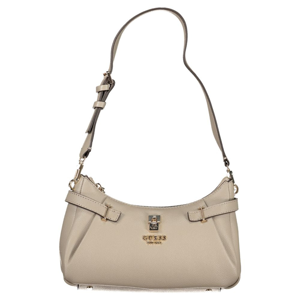 GUESS JEANS Grigio Polyurethane Women's Handbag