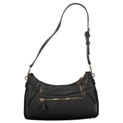 GUESS JEANS Black Polyurethane Women's Handbag