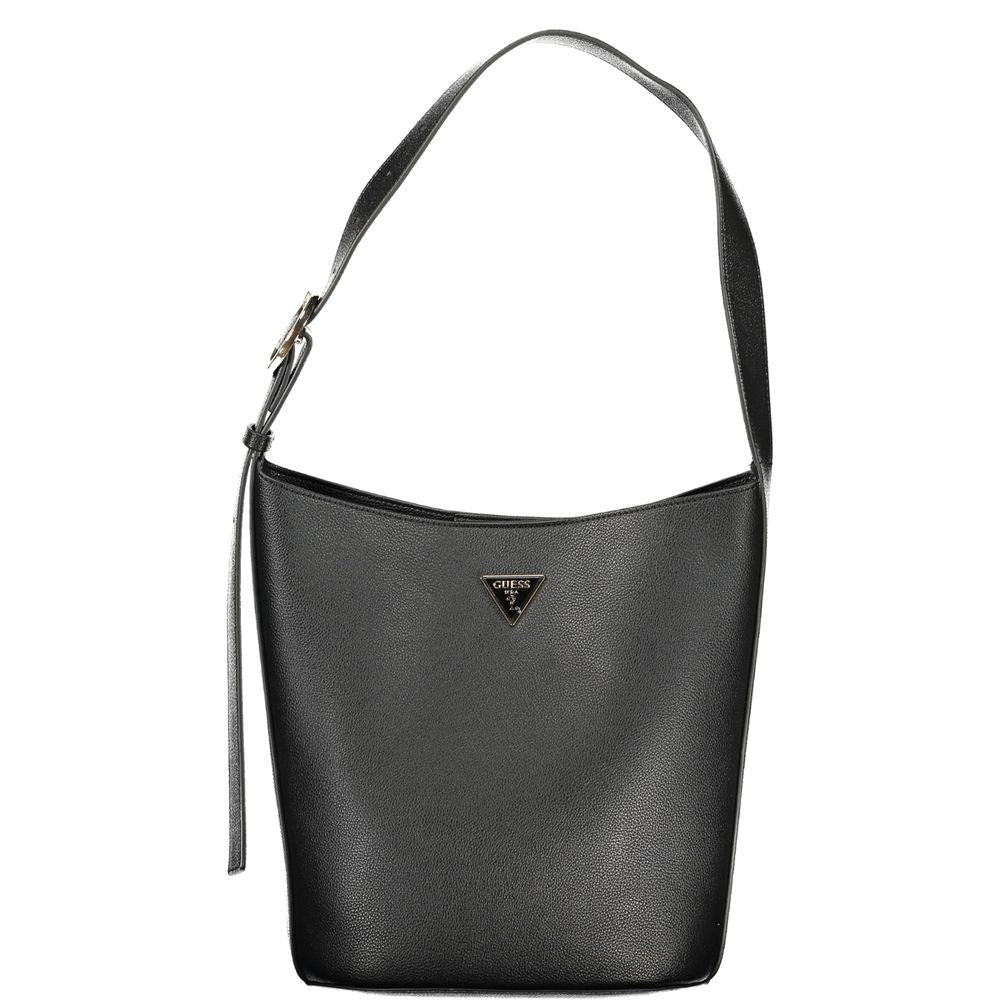 GUESS JEANS Black Polyurethane Women Handbag
