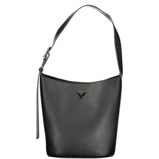 GUESS JEANS Black Polyurethane Women Handbag